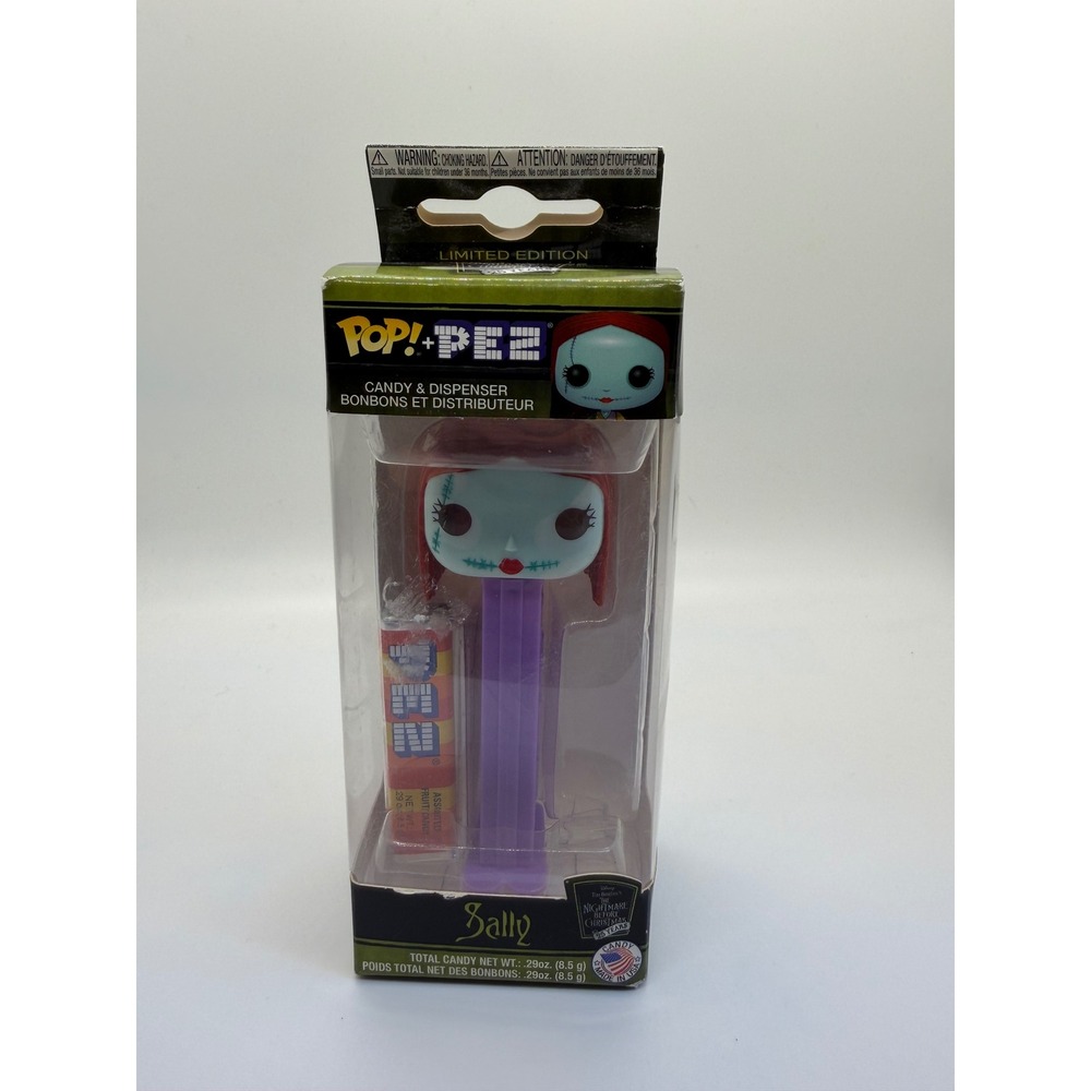 Funko Pop PEZ Sally‎ Nightmare Before Christmas 25th Anniversary 2018 New Sealed